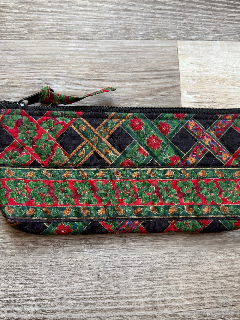 Vintage Vera Bradley Noel Christmas Zipper Pouch